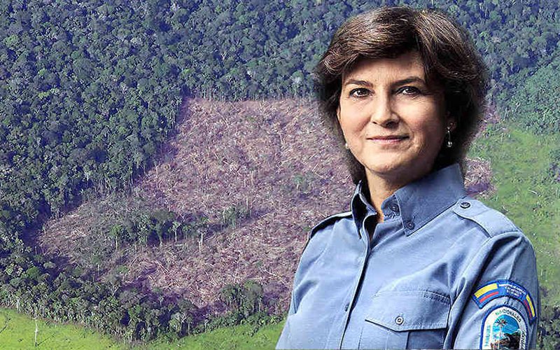  Julia Miranda la Directora de Parques Nacionales no apareció en La Macarena