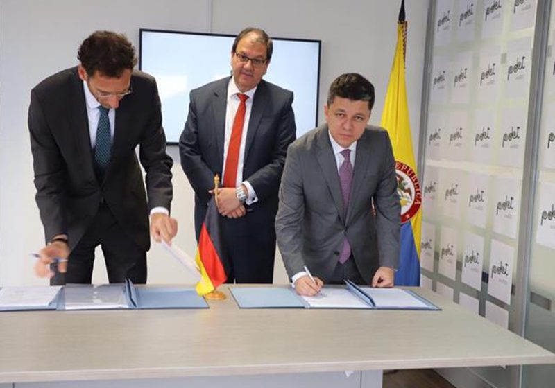  Alemania dona 11 millones de euros para financiar obras en el sur de Colombia