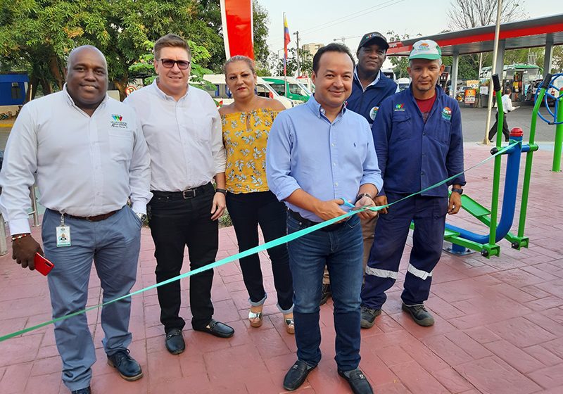  Zona de descanso y recreación para conductores en la Terminal de Transportes