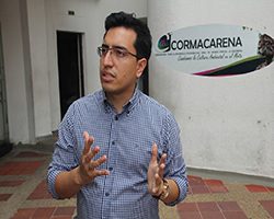  Generar confianza y realizar una labor trasparente se propone el nuevo Director de Cormacarena, Andrés Felipe García