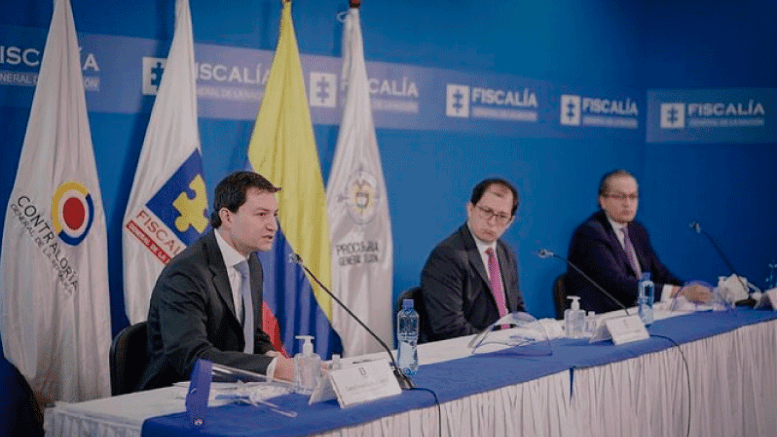  Fiscalía colombiana pide detener a 10 alcaldes por corrupción en la pandemia