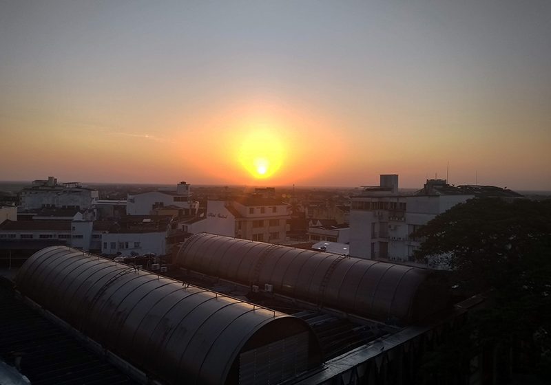  Así amanece en Villavicencio