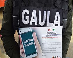  El Gaula continúa con la campaña contra la extorsión “yo no pago yo denuncio”