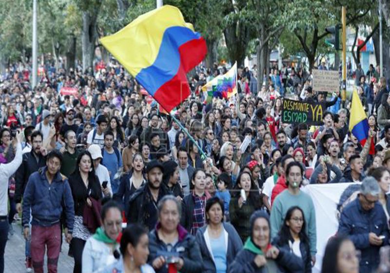  Indígenas lideran participación de Colombia en «Cacerolazo Latinoamericano»