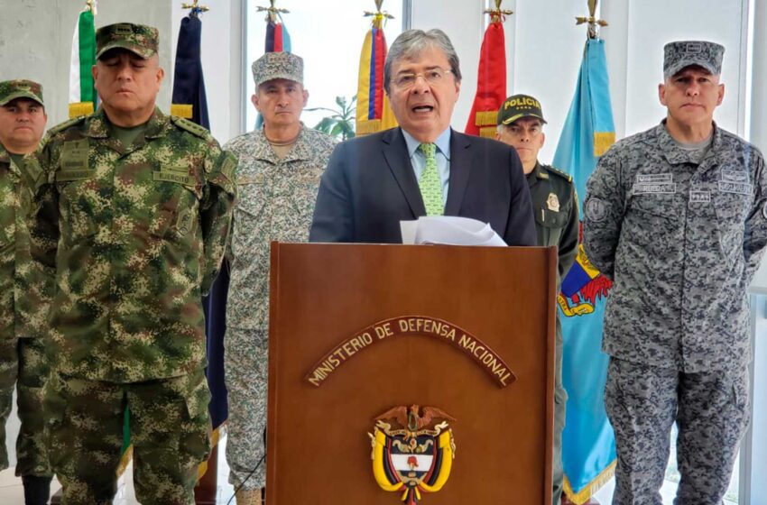  Presencia de grupos armados y crímenes en el sur del Meta en consejo de seguridad con el Ministro de la Defensa