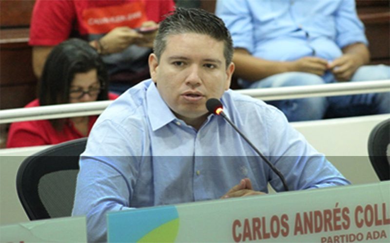  Suspenden al concejal Collazos Silva en cumplimiento de medida cautelar del Concejo de Estado