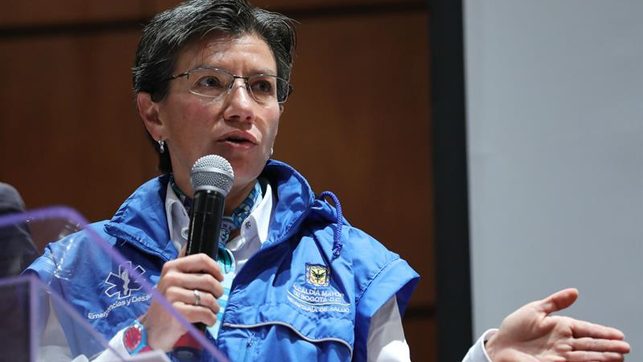  Alcaldesa Bogotá condena vandalismo y protestas que pueden propagar COVID-19
