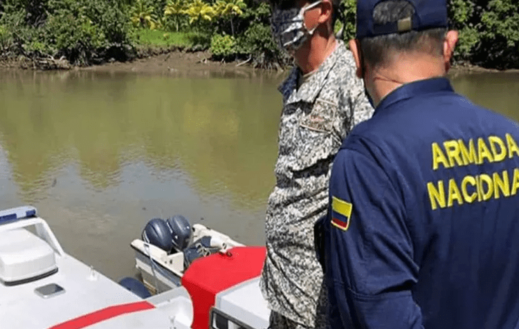  Dos integrantes de la Armada Nacional muertos, dos heridos y un infante desaparecido