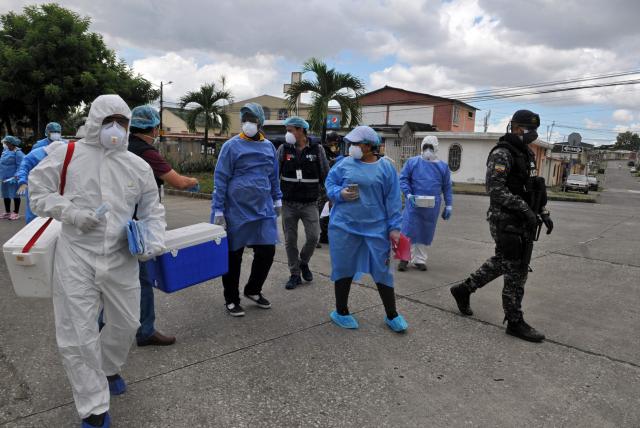  Ecuador registra 3.642 muertes oficiales y 43.378 positivos por COVID-19