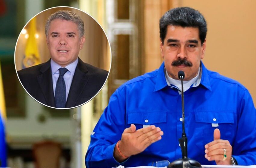  Maduro acusa a Duque de supervisar a «mercenarios» que atacarán Venezuela