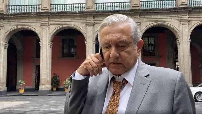  López Obrador llama a tener «precaución» tras fuerte sismo de magnitud 7,5