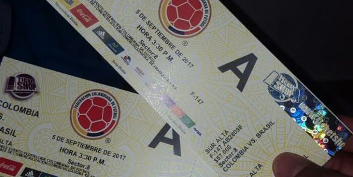  Multan a Federación Colombiana de Fútbol por revender entradas a partidos