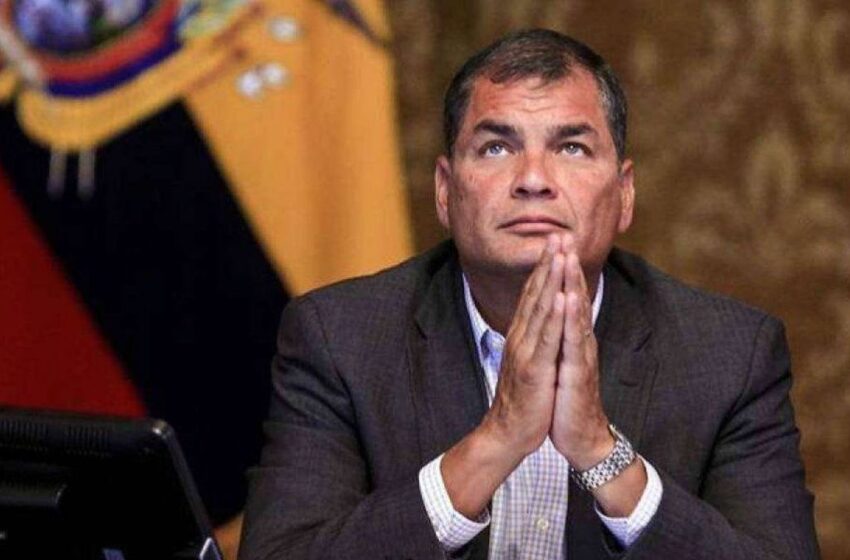  Justicia de Ecuador ratifica condena de 8 años de cárcel a Rafael Correa