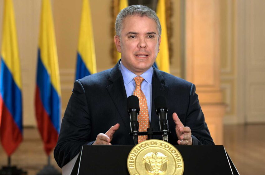  Presidente de Colombia dice que pandemia de COVID-19 profundiza brecha social