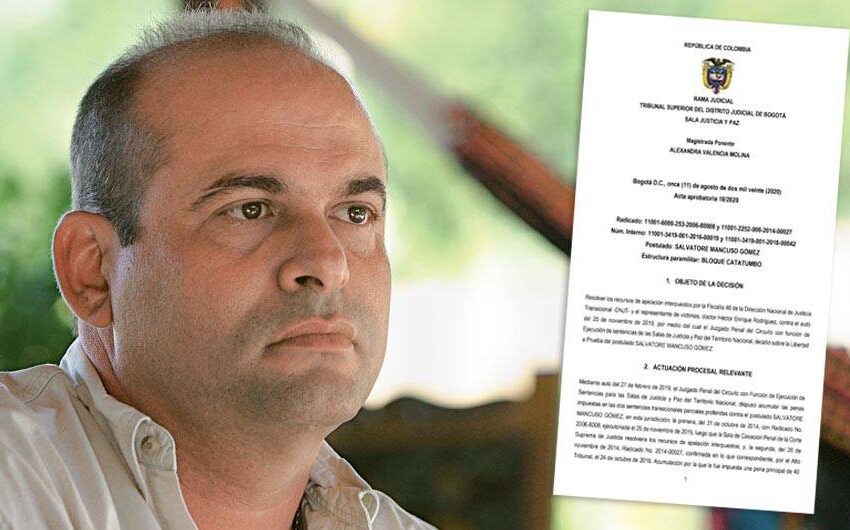  Víctimas colombianas dicen que deportar a Mancuso a Italia «acalla la verdad»