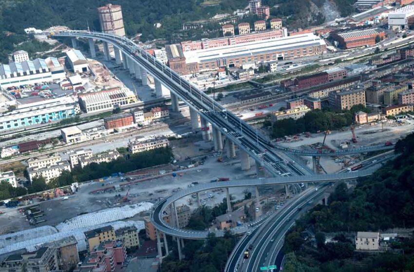  El nuevo puente de Génova se inaugura dos años después del derrumbe