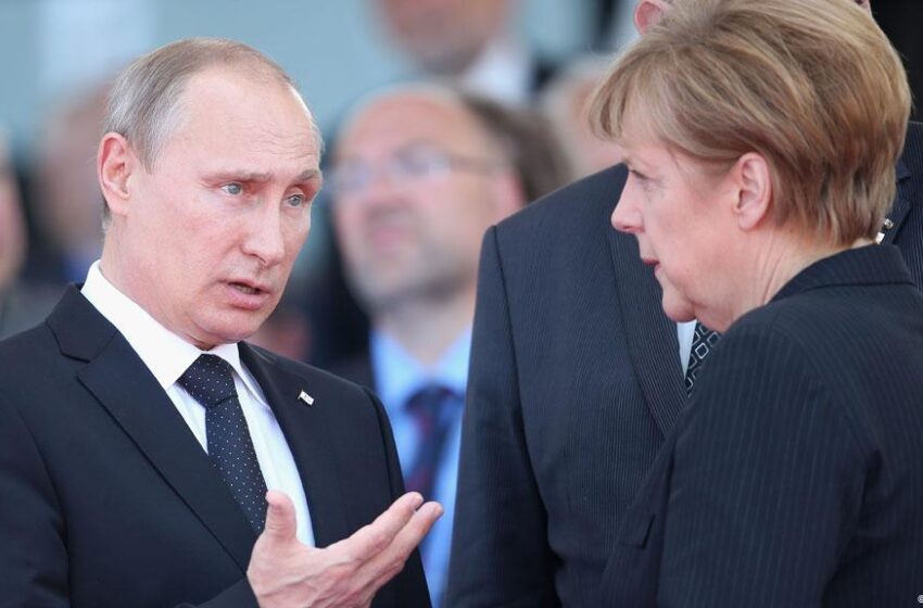  Merkel habla con Putin sobre la necesidad de un diálogo en Bielorrusia