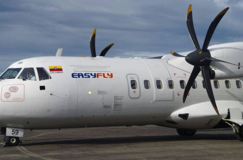  Cinco frecuencias semanales de Easyfly a Bogotá y Villavicencio, también a Bucaramanga y Medellín