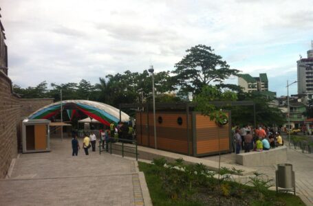 Contralor Municipal y administración remodelan Plazoleta de los Artesanos