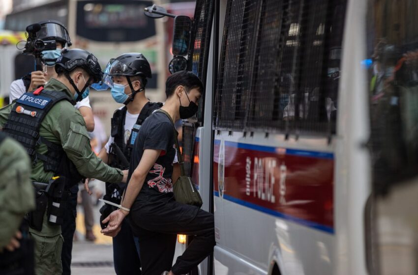 Protestas por aplazamiento electoral en Hong Kong se saldan con 289 detenidos