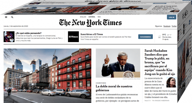  CEO New York Times advierte de que se hace tarde para dar el salto digital