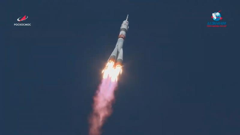  La nave Soyuz MS-17 se acopla a la Estación Espacial Internacional