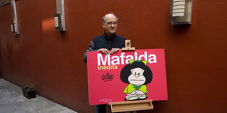  El mundo llora la muerte de Quino, el padre de la entrañable Mafalda