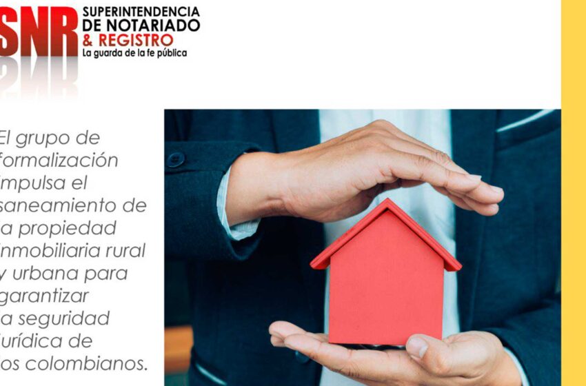  Municipio y Supernotariado firman convenio para formalización de la propiedad urbana