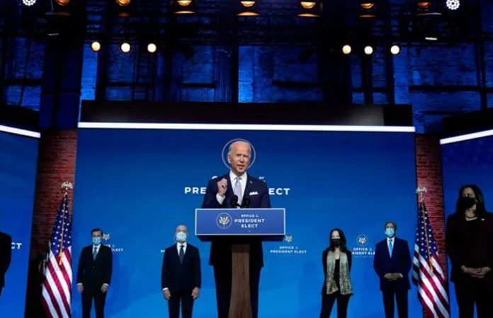  Biden presenta a miembros de un futuro Gabinete «listo para liderar el mundo»