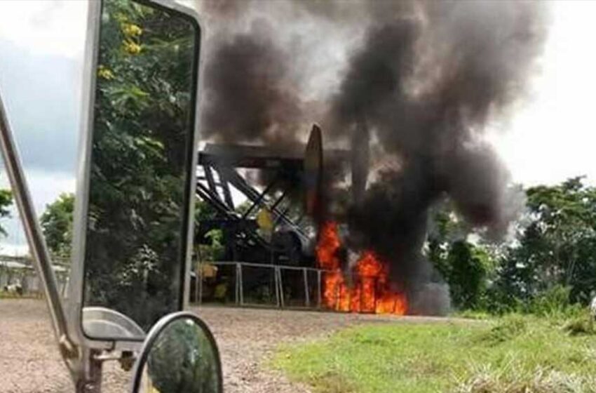  Incendio en un pozo de Ecopetrol en Tibú deja dos muertos y tres heridos