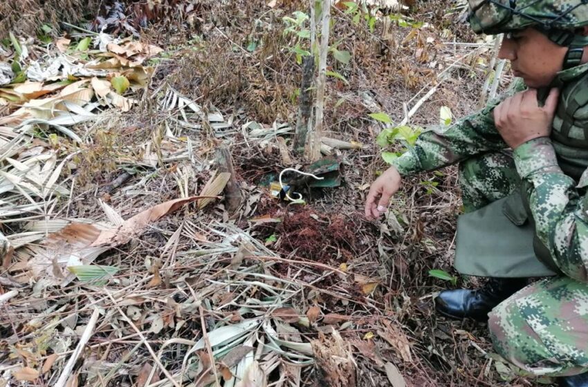  El ejército encontró explosivos en vereda habitada por indígenas en Vaupés
