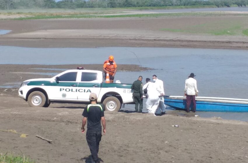  Defensa Civil haya cuerpo sin vida de Antonio Acosta en aguas del río Meta sector de la Banqueta en Cabuyaro