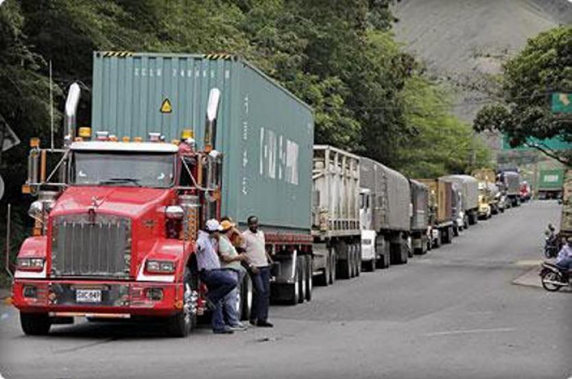  Hoy en Villavicencio y el país la protesta de los transportadores de carga