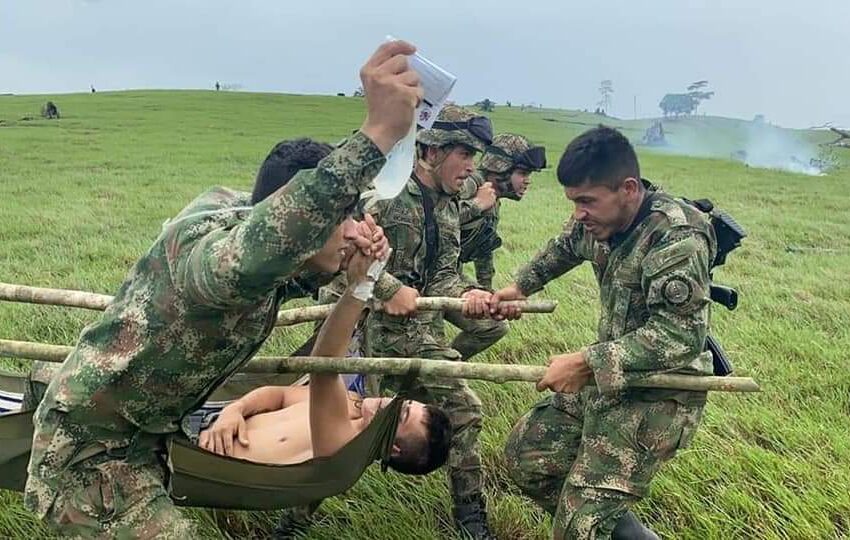  Militares heridos en combates en la Macarena se recuperan en el dispensario de Apiay