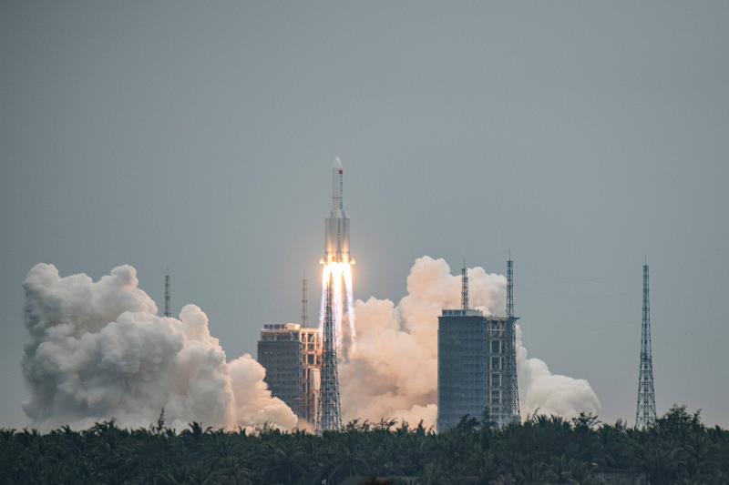  China envía con éxito al espacio un módulo clave para su estación espacial