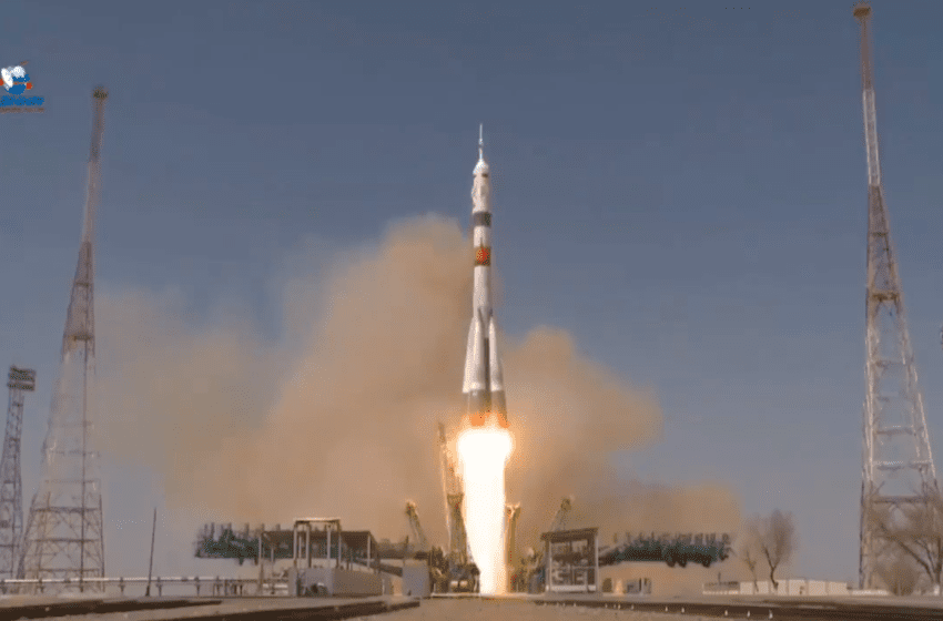  La Soyuz MS-18 «Y.A.Gagarin» despega rumbo a la EEI