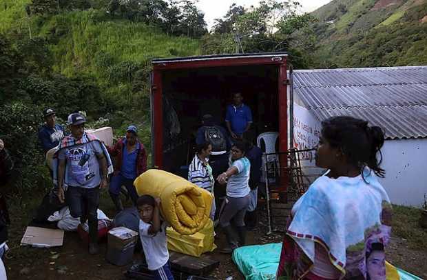  La violencia dejó más de 27.000 desplazados en Colombia