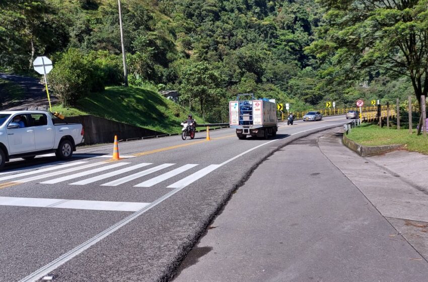  Transitar con precaución sin exceder la velocidad sobre vía a Bogotá recomienda la concesionaria