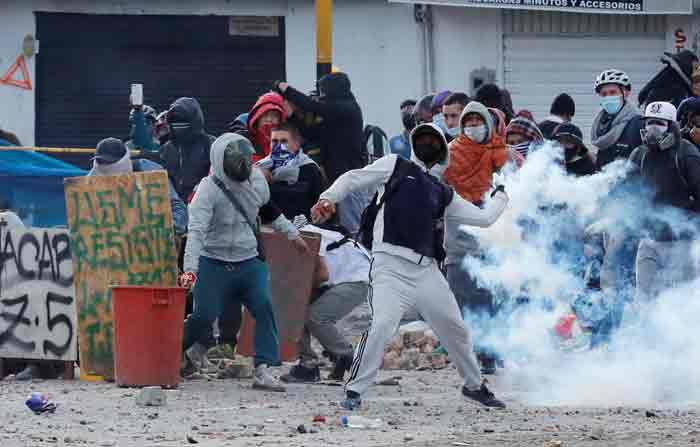  Nuevos disturbios en Bogotá dejan decenas de afectados y lesionados