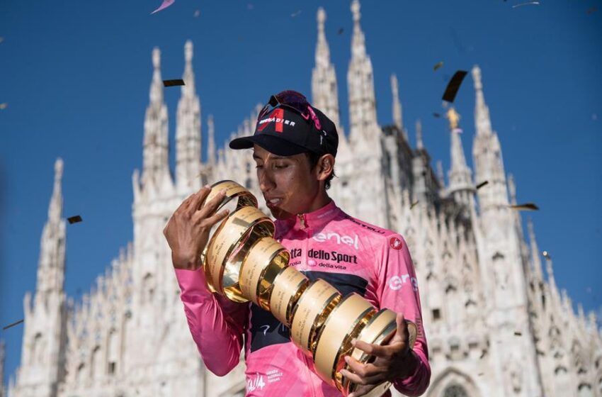  Bernal: «Siento algo increíble, el Giro es la carrera más hermosa del mundo»