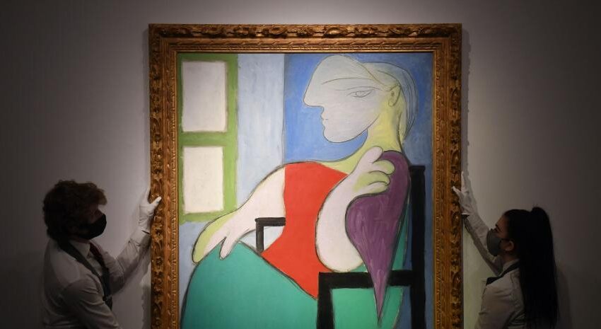  Un retrato de Picasso supera los 103 millones de dólares en subasta de N.York