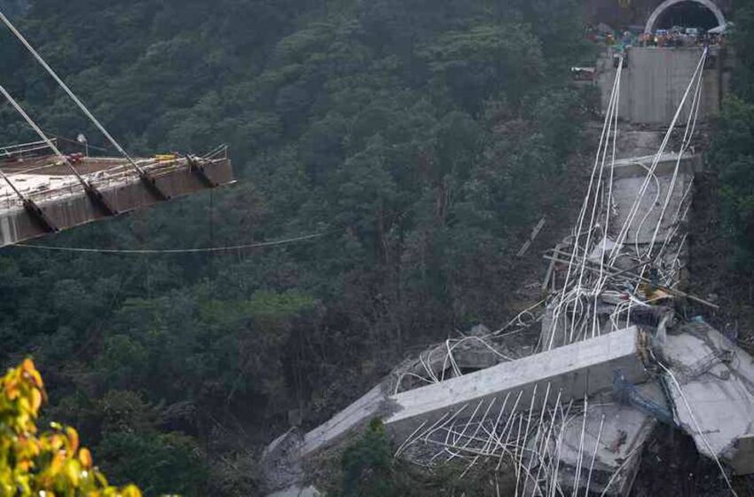  Fiscalía solicitó preclusión de investigación de 9 ingenieros por colapso del puente Chirajara