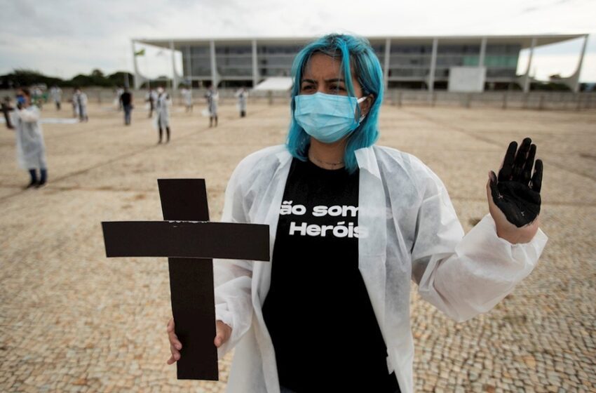  Brasil supera los quince millones de contagios de la covid-19