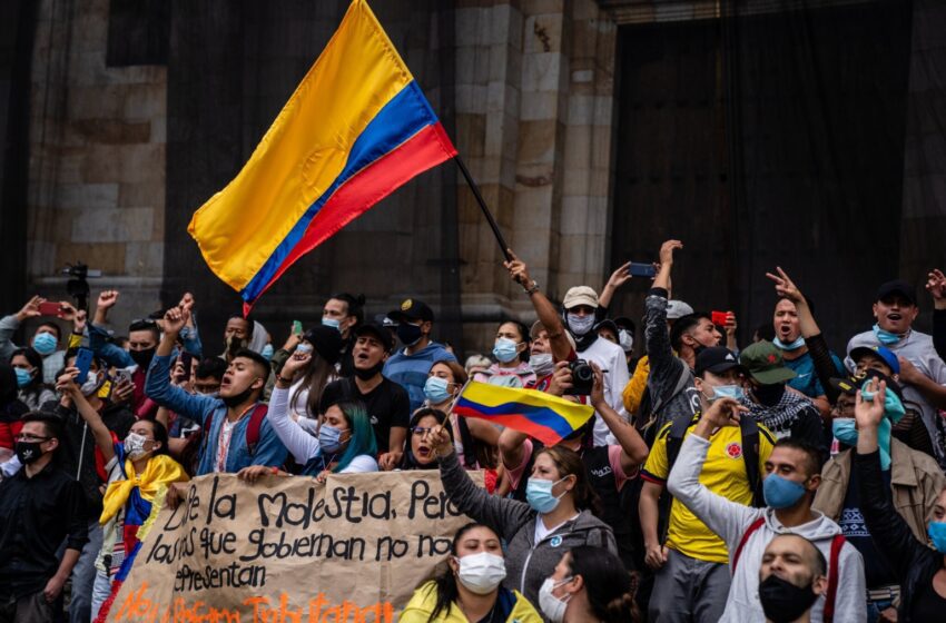  Las protestas en Colombia pueden prolongarse, y la situación preocupa a la sociedad