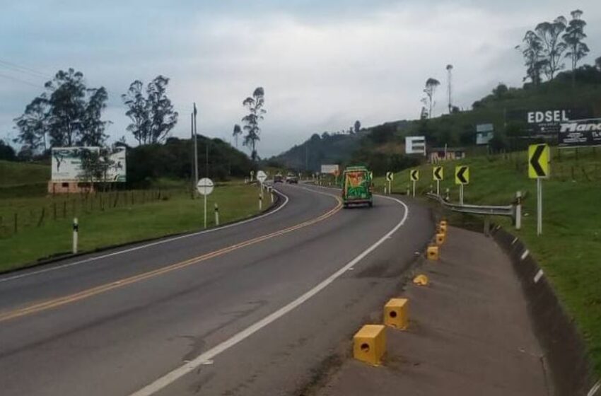  Esta mañana habilitaron el tránsito automotor en la vía a Bogotá