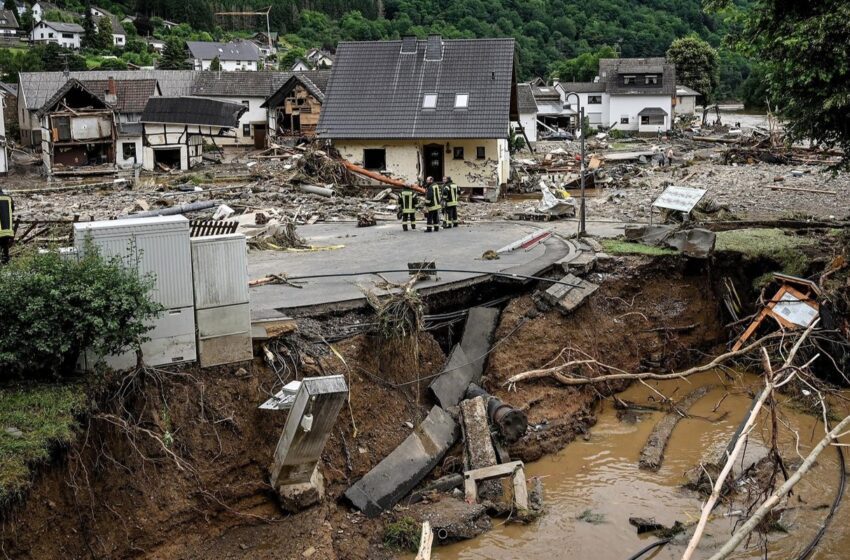  Al menos 80 muertos y 1.300 desaparecidos por las inundaciones de Alemania