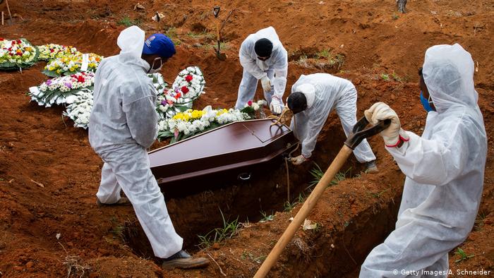  Brasil rebasa los 550.000 muertos por la covid-19