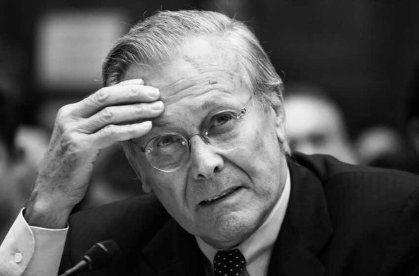  Muere Donald Rumsfeld, exsecretario de Defensa de EE.UU., a los 88 años