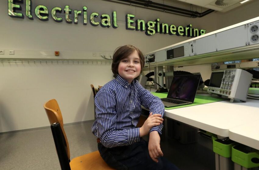  Un niño de 11 años termina la carrera de Física en Amberes en 9 meses