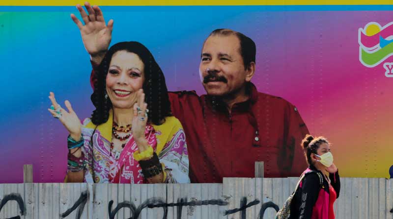  Ortega busca su quinto mandato, cuarto consecutivo y segundo con su esposa
